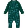 image:imageSwimZip Boys LongSleeve UPF 50 Swimsuit for Baby Toddler amp Little BoysJellyfish Green