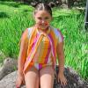 image:imageSwimZip Girls Short Sleeve Rash Guard with Tankini amp BottomsBe Bold