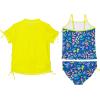 image:imageSwimZip Girls Short Sleeve Rash Guard with Tankini amp BottomsTropadelic