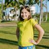 image:imageSwimZip Girls Short Sleeve Rash Guard with Tankini amp BottomsTropadelic