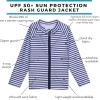 image:imageSwimZip UPF 50 Long Sleeve Rash Guard for Boys and Girls  Baby Toddler Kids
