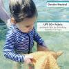 image:imageSwimZip UPF 50 Long Sleeve Rash Guard for Boys and Girls  Baby Toddler Kids