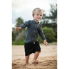 image:imageSwimZip Wave Rider  Long Sleeve Boy Zipper Rash Guard